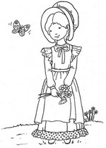 Kids-n-fun | 6 coloring pages of Holly Hobbie Original